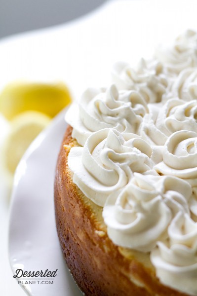 New York Style Lemon Cheesecake – DessertedPlanet.com
