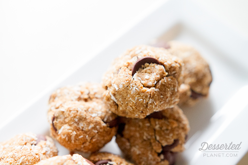 Chocolate Chip Coconut Almond Meal Cookies