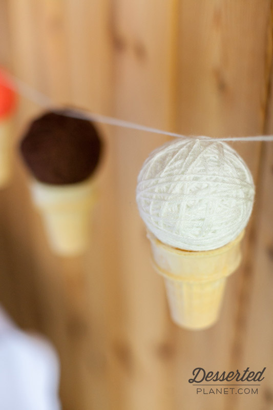 Ice-Cream-Cone-Garland